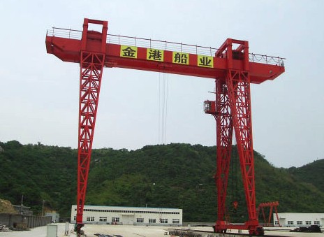 ME50t+50t-28m造船門(mén)式起重機(jī)（金港船廠(chǎng)）